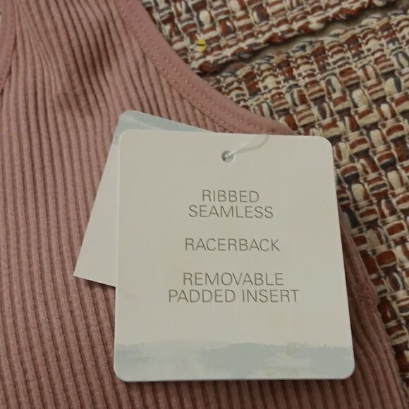 New Racerback Seamless Bra By Tranquil & True Small New With Tags - Picture 2 of 4